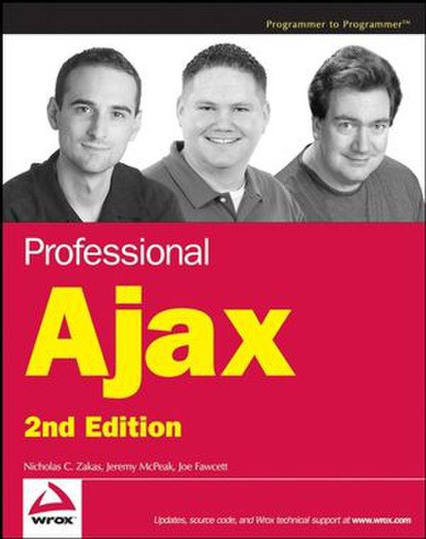 Wiley Professional Ajax, 2nd Edition 624страниц руководство пользователя для ПО