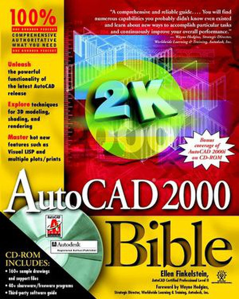 Wiley AutoCAD 2000 Bible 1344Seiten Software-Handbuch