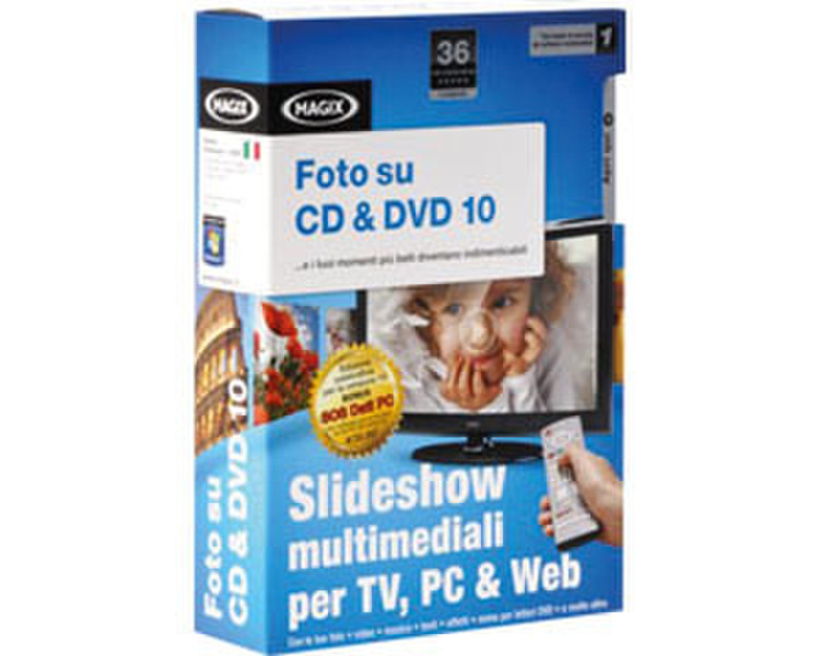 Magix Foto su CD & DVD 10, CD, IT