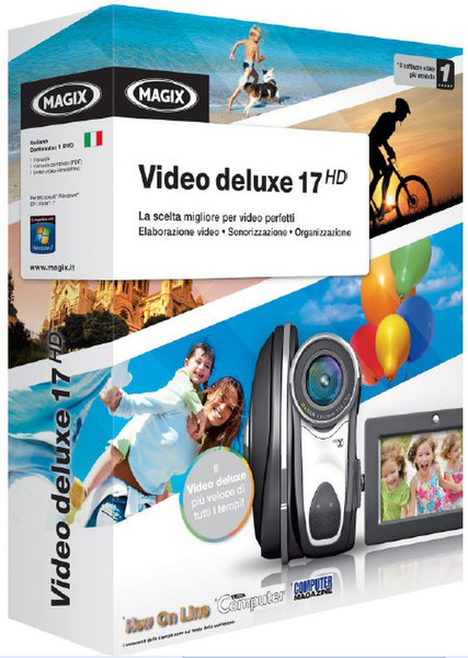 Magix Video deluxe 17 HD, ITA