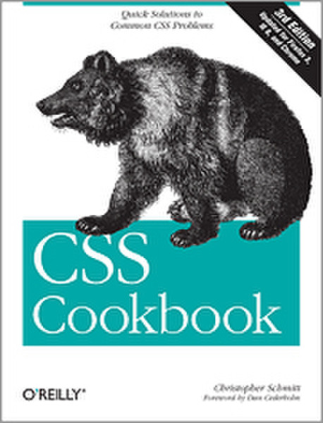 O'Reilly CSS Cookbook, Third Edition 736pages software manual