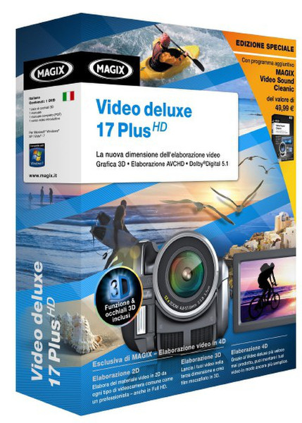 Magix Video deluxe 17 Plus, ITA