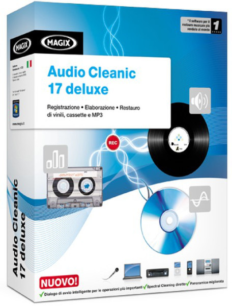 Magix Ausio Cleanic 17 Deluxe, CD, ITA