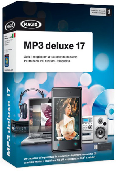 Magix MP3 Deluxe 17, CD, ITA