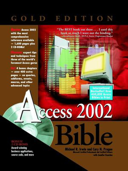 Wiley Access 2002 Bible, Gold Edition 1664страниц руководство пользователя для ПО