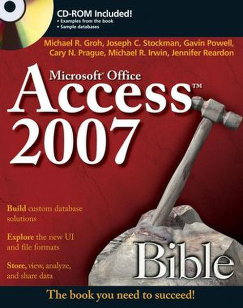 Wiley Access 2007 Bible 1416pages software manual