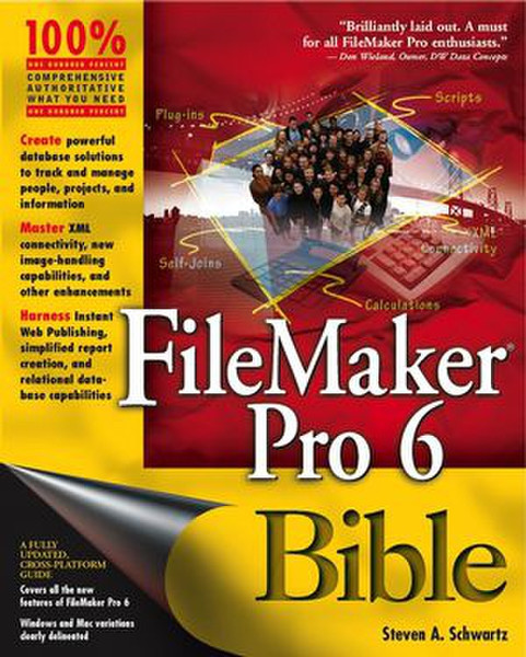 Wiley FileMaker Pro 6 Bible 840страниц руководство пользователя для ПО