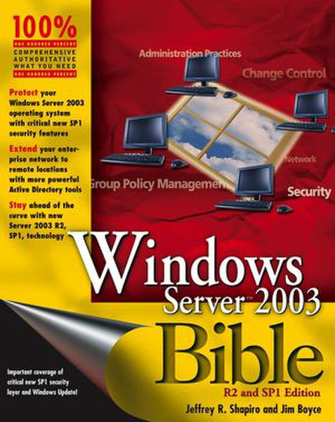 Wiley Windows Server 2003 Bible, 2nd Edition, R2 and SP1 1185Seiten Software-Handbuch