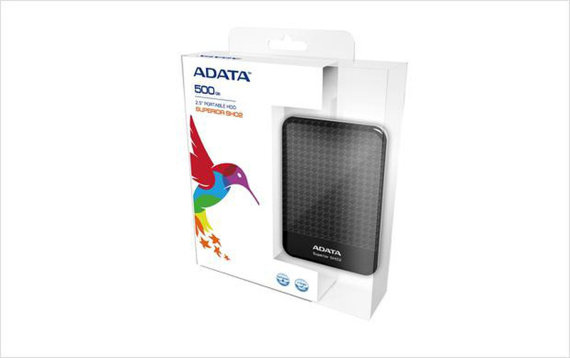 ADATA 1TB SH02 1000GB Schwarz