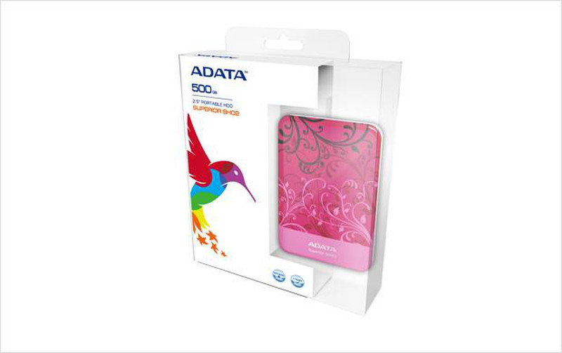 ADATA 1TB SH02 1000GB Pink