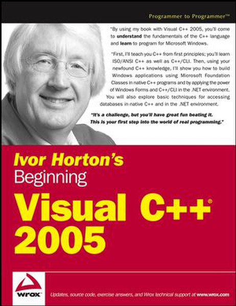 Wiley Ivor Horton's Beginning Visual C++ 2005 1224pages software manual