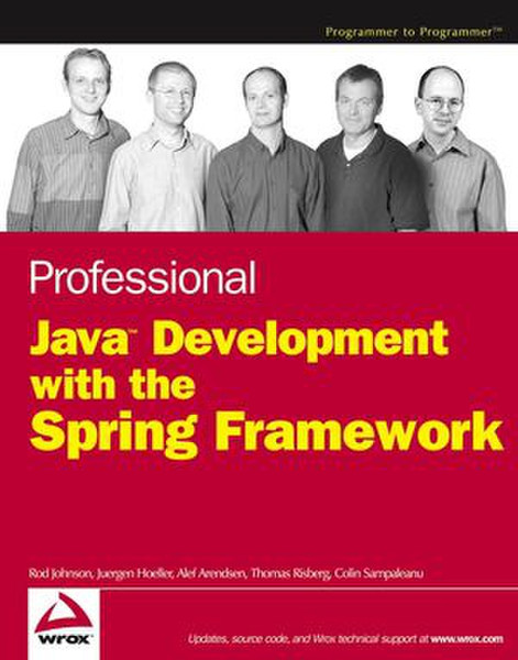 Wiley Professional Java Development with the Spring Framework 672страниц руководство пользователя для ПО