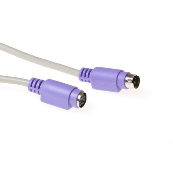 Advanced Cable Technology AK4422 5m 6-p Mini-DIN 6-p Mini-DIN Violett PS/2-Kabel