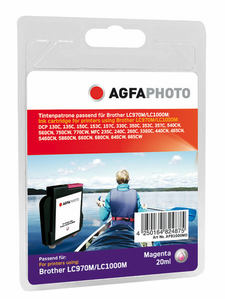 AgfaPhoto APB1000MD Magenta ink cartridge