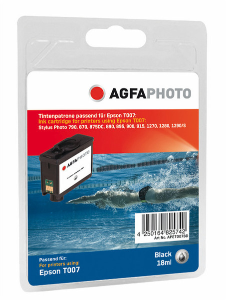AgfaPhoto APET007BD Black ink cartridge