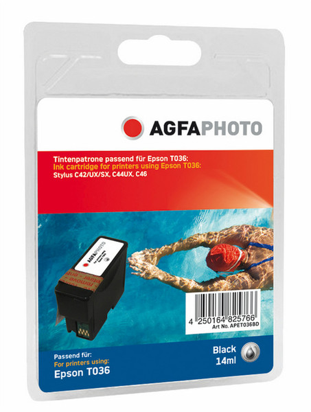 AgfaPhoto APET036BD Black ink cartridge
