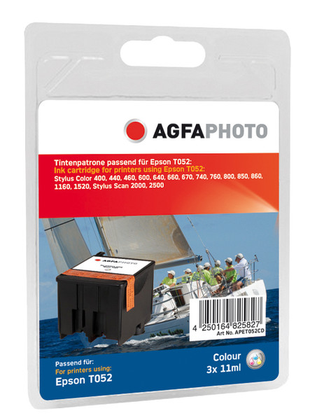 AgfaPhoto APET052CD Cyan,Magenta,Yellow ink cartridge