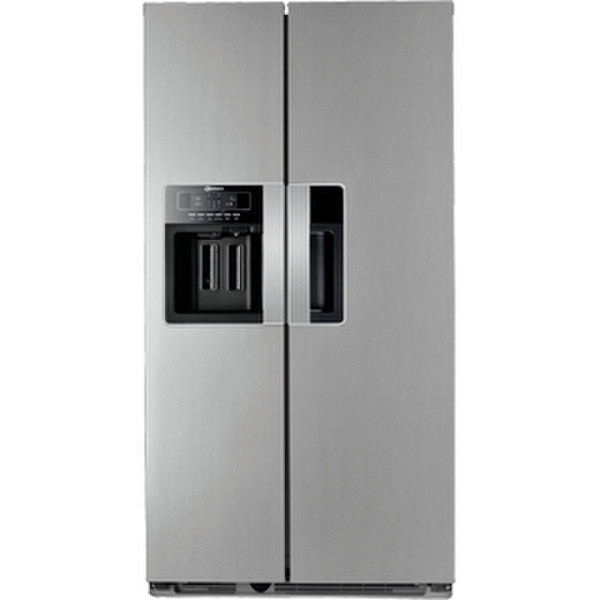 Bauknecht KSN 560 BIO A+ IO freestanding 515L A+ Stainless steel side-by-side refrigerator