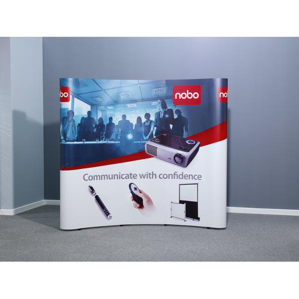Nobo Custom Pop-Up Display Stand - Additional Graphics Package