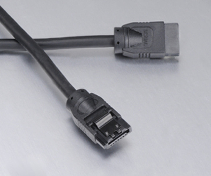 Akasa SATA3-100-BK 1м Черный кабель SATA