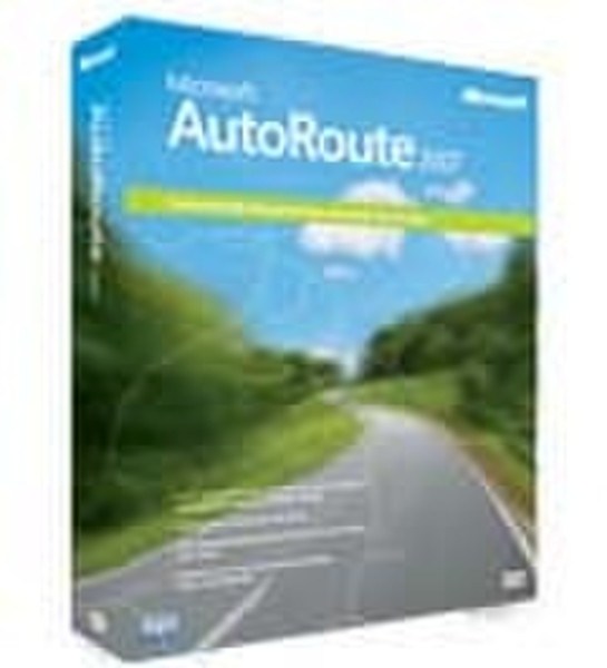 Microsoft AutoRoute 2007 ES DVD