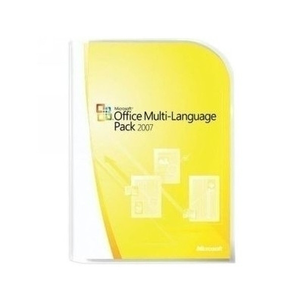 Microsoft Office Multi-Language Pack 2007 Win32 Spanish Disk Kit MVL CD Spanish