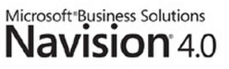 Microsoft Navision 4.0, EN(US), MVL, CD