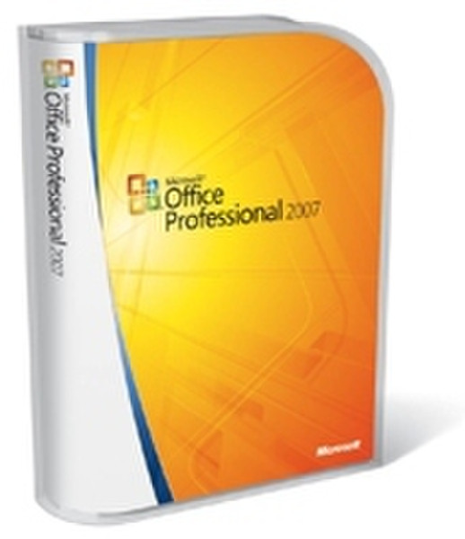 Microsoft Office Professional 2007 1user(s)