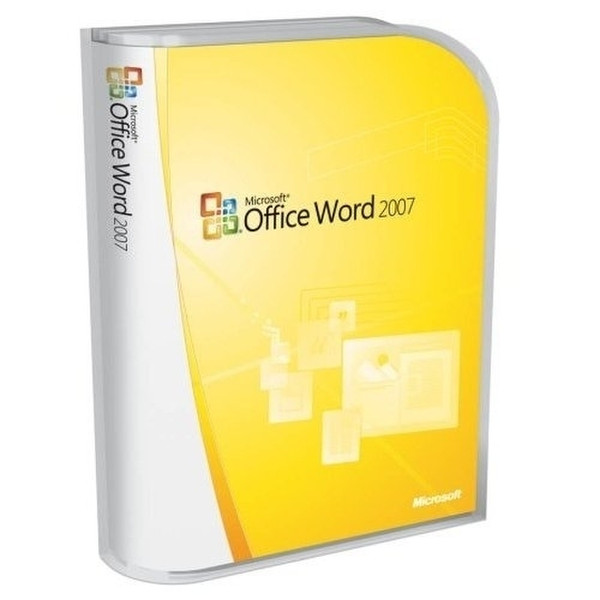 Microsoft Word 2007 Korean Disk Kit Volume License CD (KO)