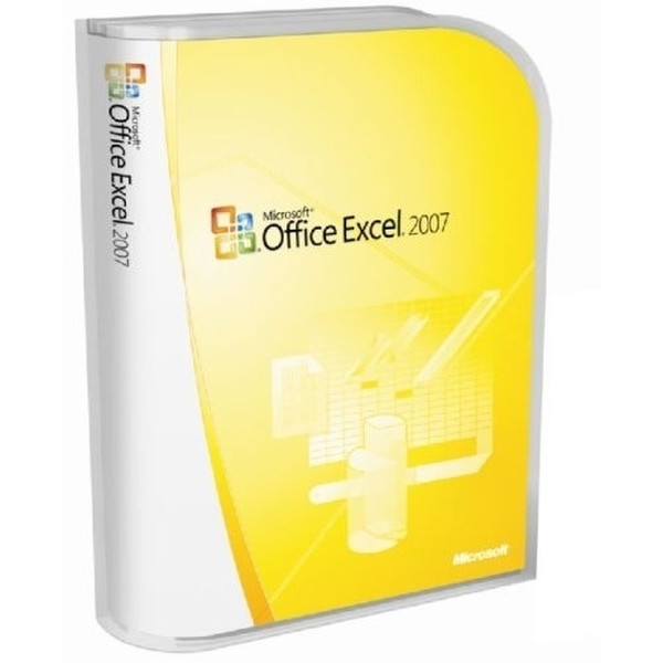 Microsoft Excel 2007 Win32 Slovak Disk Kit Volume License CD (SK)
