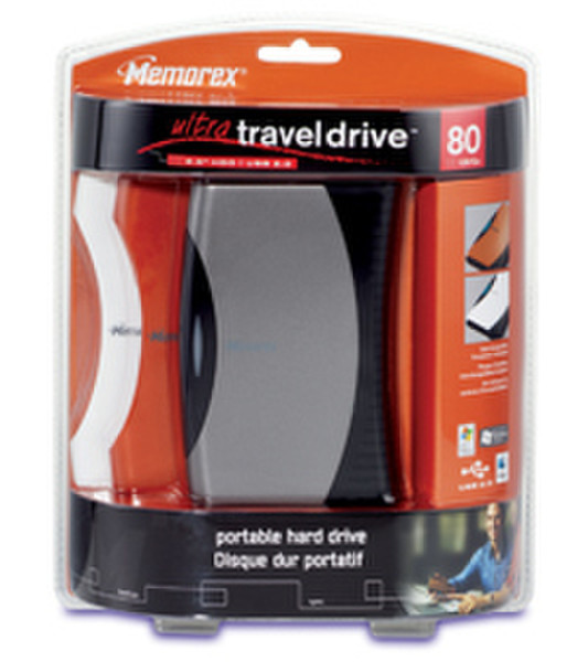 Memorex Ultra TravelDrive™ 80GB 80GB external hard drive