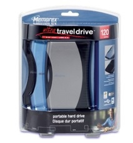 Memorex Ultra TravelDrive™ 120GB 120GB Externe Festplatte