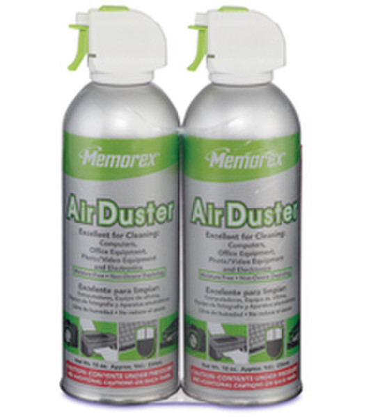 Memorex Air Duster 2 pack Equipment cleansing air pressure cleaner