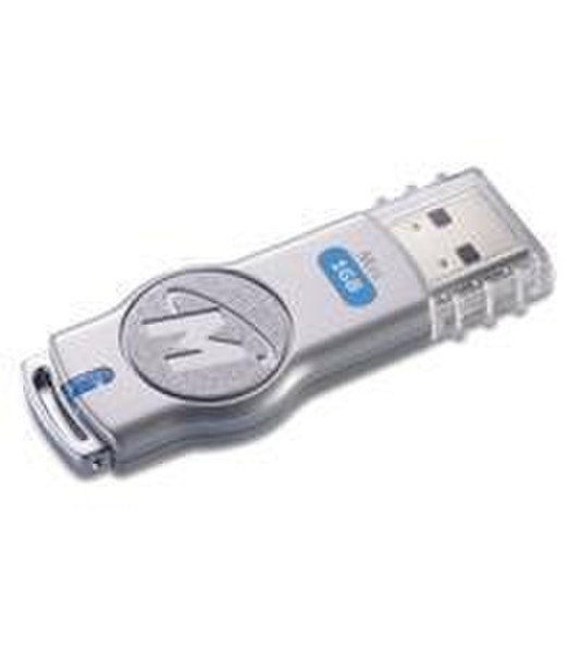 Memorex 1GB Mini TravelDrive 1ГБ Серый USB флеш накопитель
