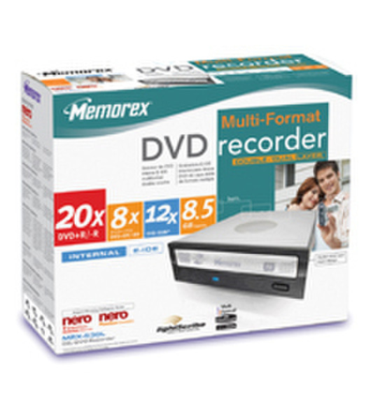 Memorex 20x DVD±RW Drive with LightScribe Eingebaut Optisches Laufwerk