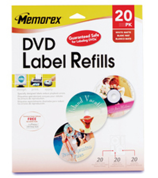 Memorex DVD Labels