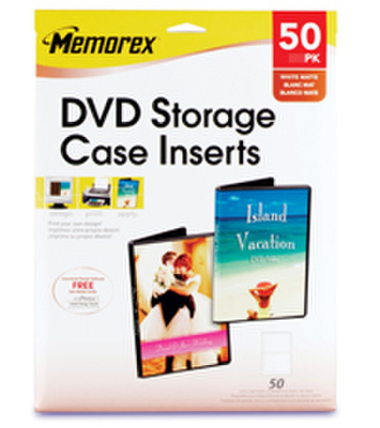 Memorex DVD Storage Case Inserts Fotopapier