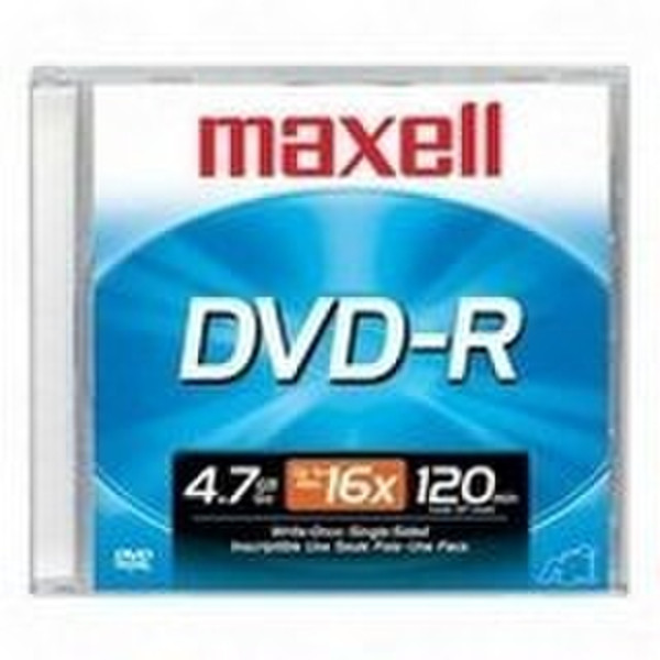 Maxell DVD-R 4.7ГБ DVD-R 1шт