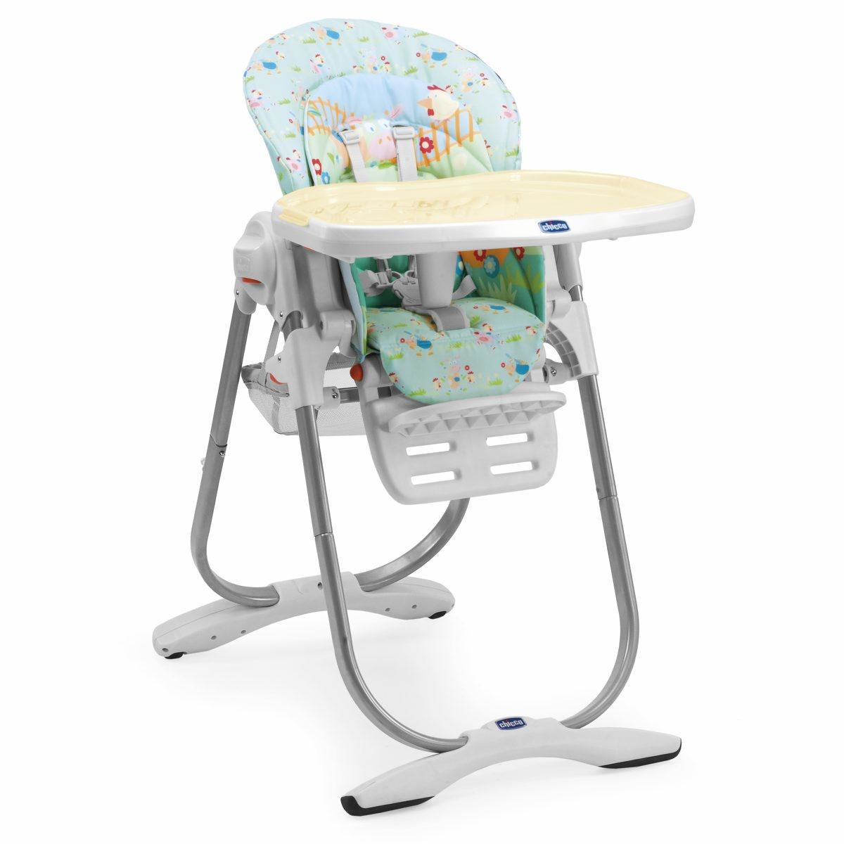 стульчик для кормления chicco polly 2in1