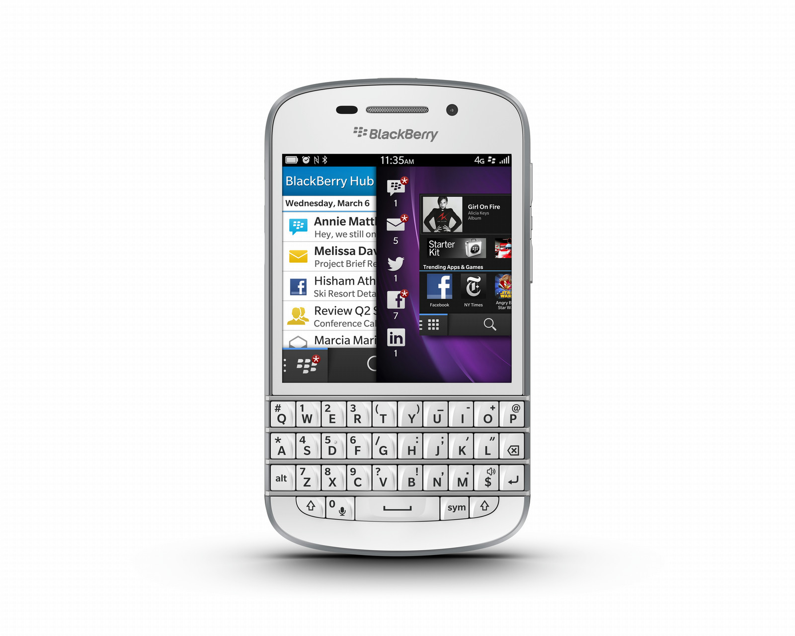 ᐈ BlackBerry Q10 купить • Цены, Технические характеристики, Фото.