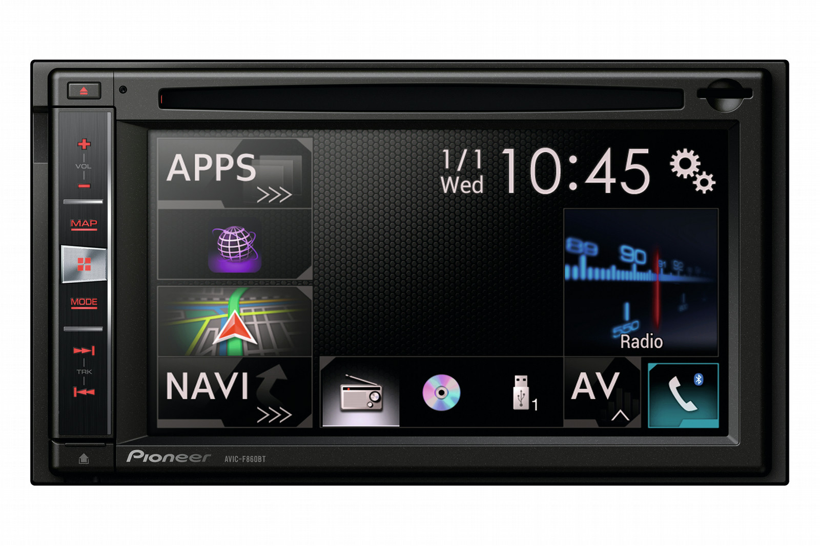 ᐈ Pioneer AVIC-F860BT купить • Цены, Технические характеристики, Фото.