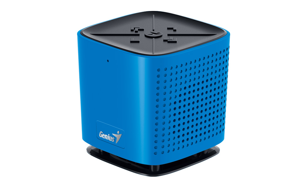 4 Colors Available Genius SP-920BT Small Cube Bluetooth Subwoofer Speaker 