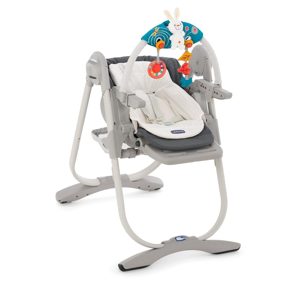 стульчик для кормления chicco polly magic 3 in 1