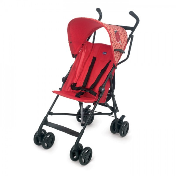 chicco lightweight stroller red