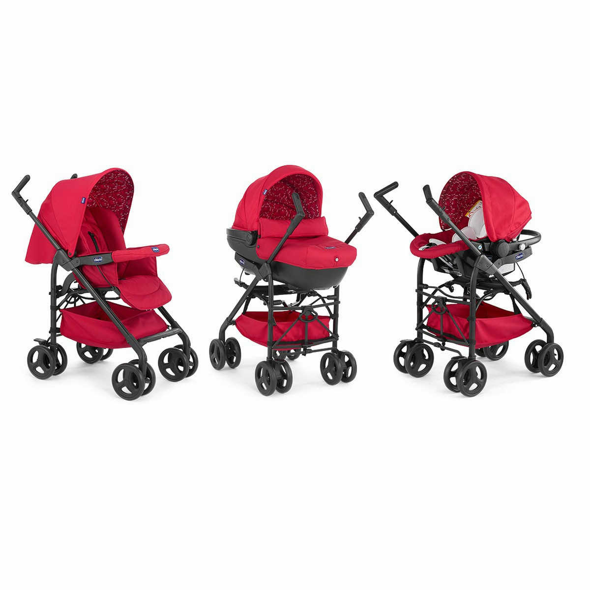 chicco travel system red