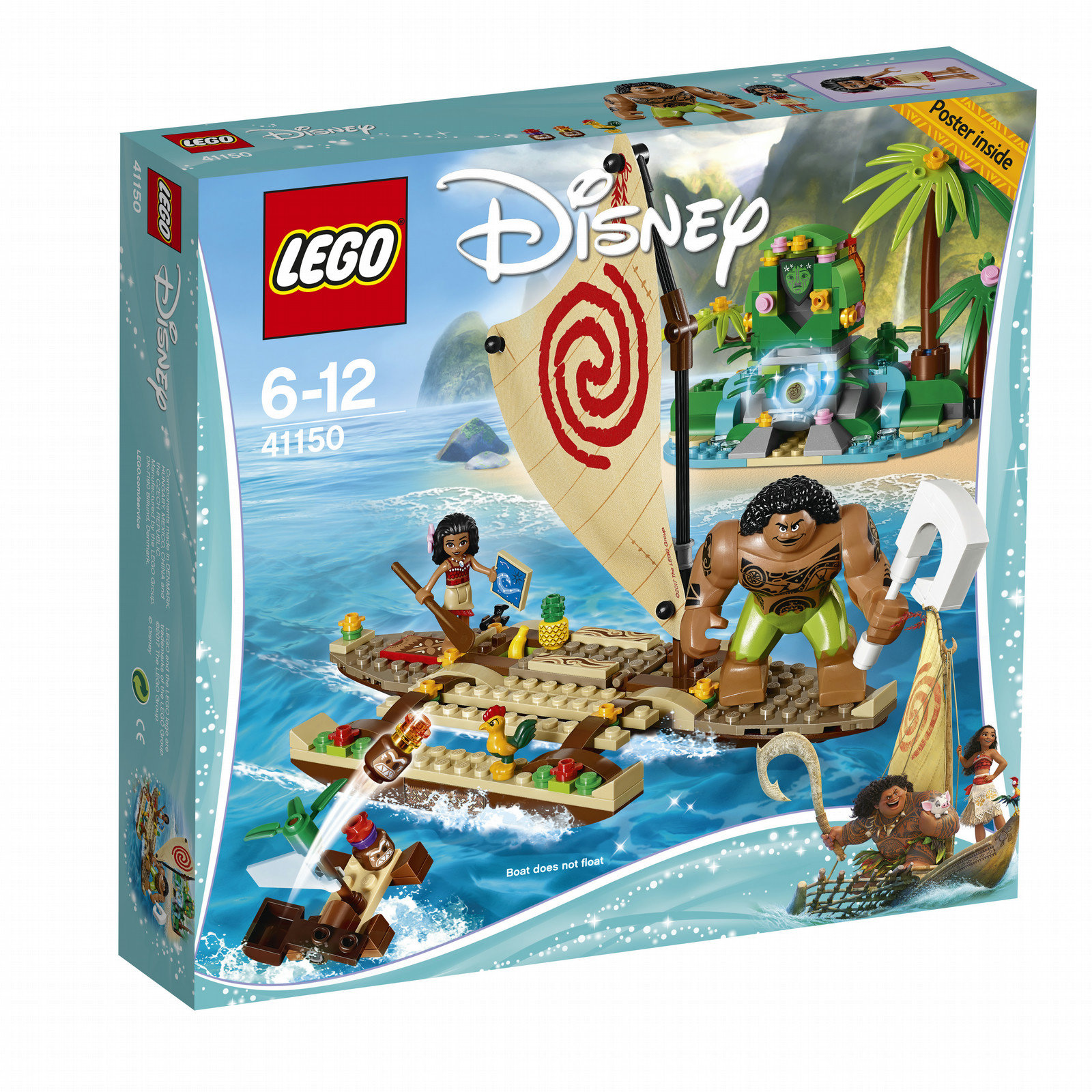 ᐈ Lego Moana S Ocean Voyage Best Price Technical Specifications
