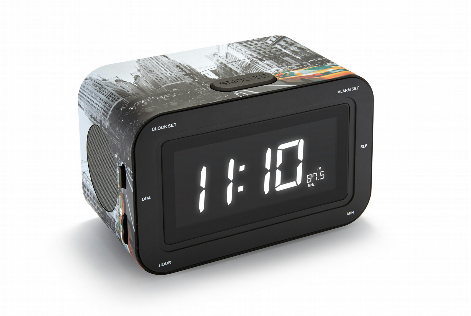 Bigben Interactive Alarm Clock Radio "Yellow Cab" • best Price Technical specifications.